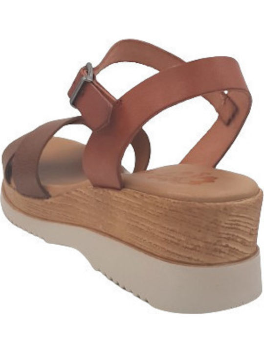 Porronet Platforme Dama Tabac Maro Fi2950 Cuero