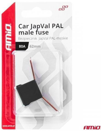 Sicherheit Japval Pal Männlich 62mm 80a Schwarz Amio 1 Stück 03432/am
