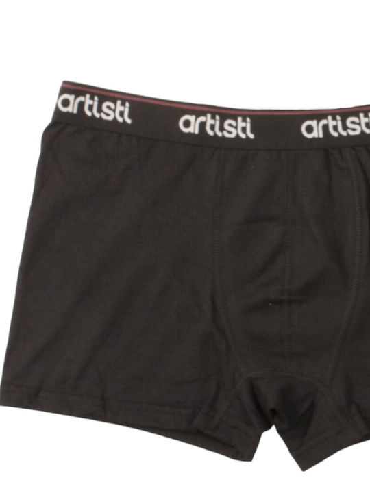 Artisti Italiani Men's Boxers Black 12Pack