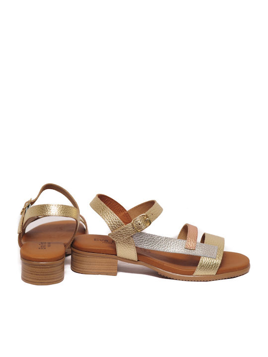 Leather Sandals Gold