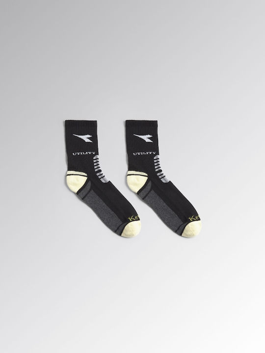 Diadora Αθλητικές Κάλτσες Μαύρες Diadora Αθλητικές Κάλτσες Μαύρες