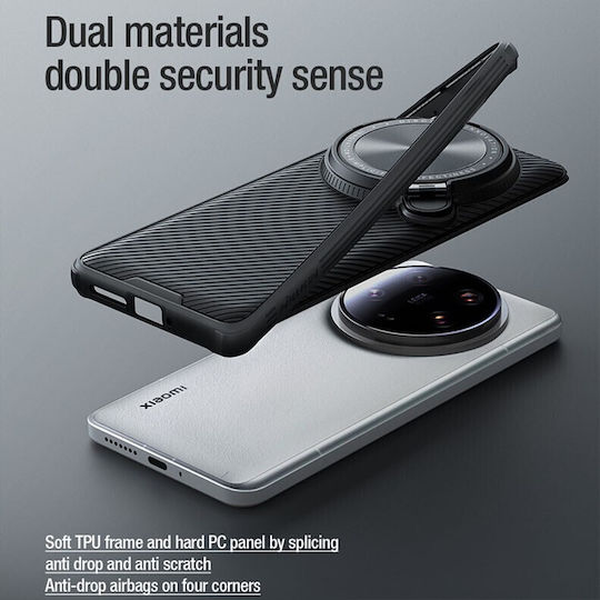 Camshield Pro Umschlag Rückseite Kunststoff Blau (Xiaomi 14 Ultra)