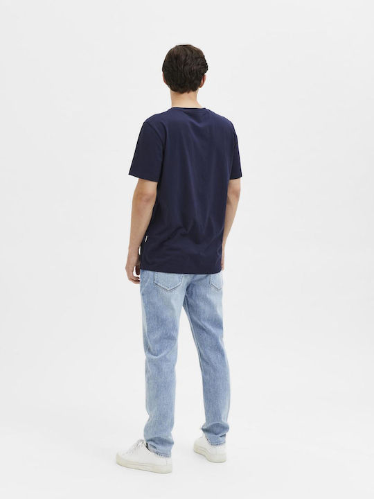 Selected T-shirt Μπλε