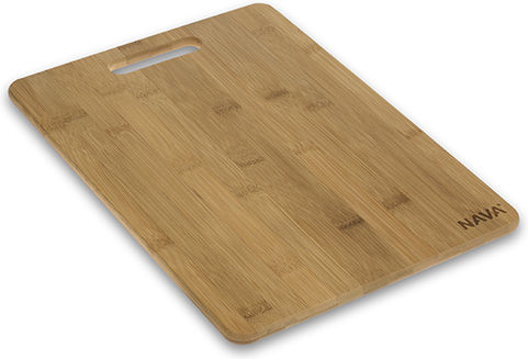 Nava Rectangular Wooden Chopping Board Beige 35.5x25.5cm