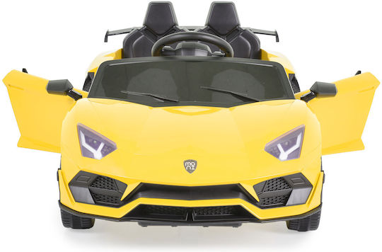 Chiara HD-918 Two Seater with Remote Control 12 Volt Yellow for 3+ Years
