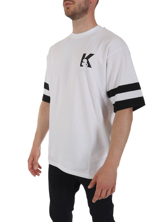 Karl Lagerfeld Men's Short Sleeve T-shirt White