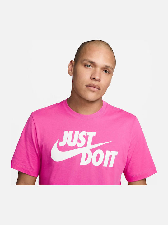 Just Do It Αθλητικό T-shirt Φούξια
