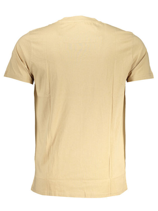 Roberto Cavalli Herren T-Shirt Kurzarm Beige