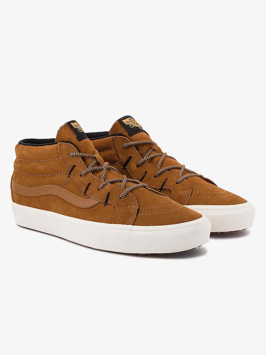 Vans Ua Sk8-mid Reissue Mte Sneakers Sudan Brown / Marshmallow