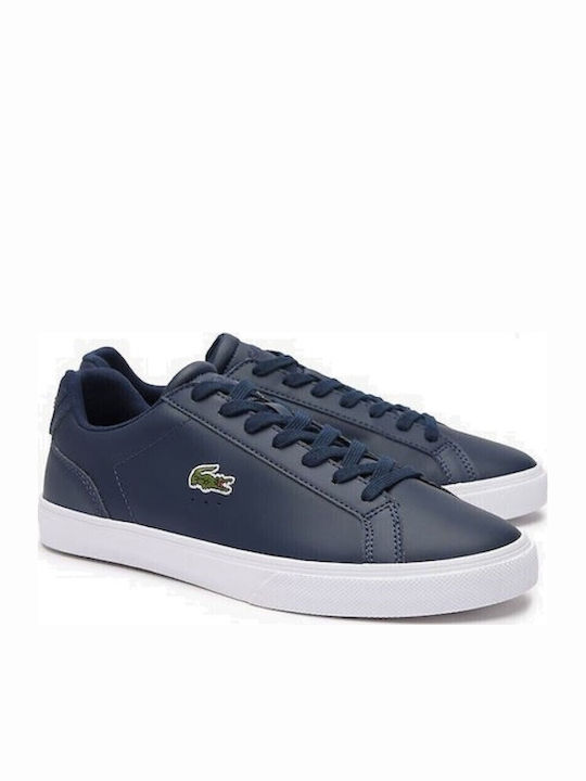 Lacoste Adidași Albastru / Alb