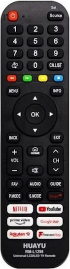 Huayu Universal Remote Control RM-L1298 for Τηλεοράσεις