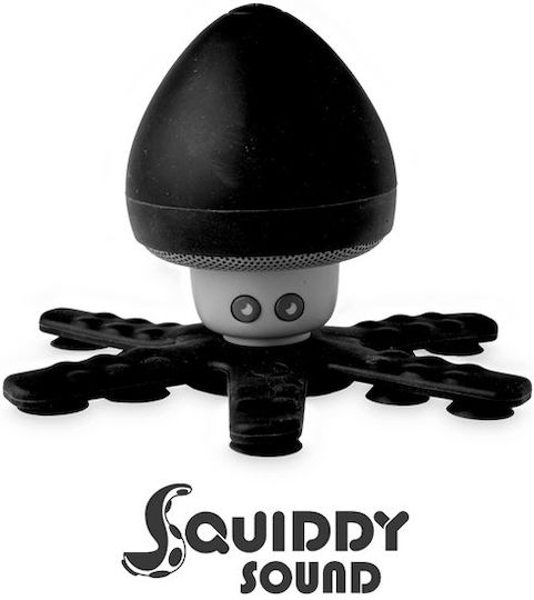 Celly Squiddy Bluetooth Speaker 3W with Battery Life up to 3 hours Black
