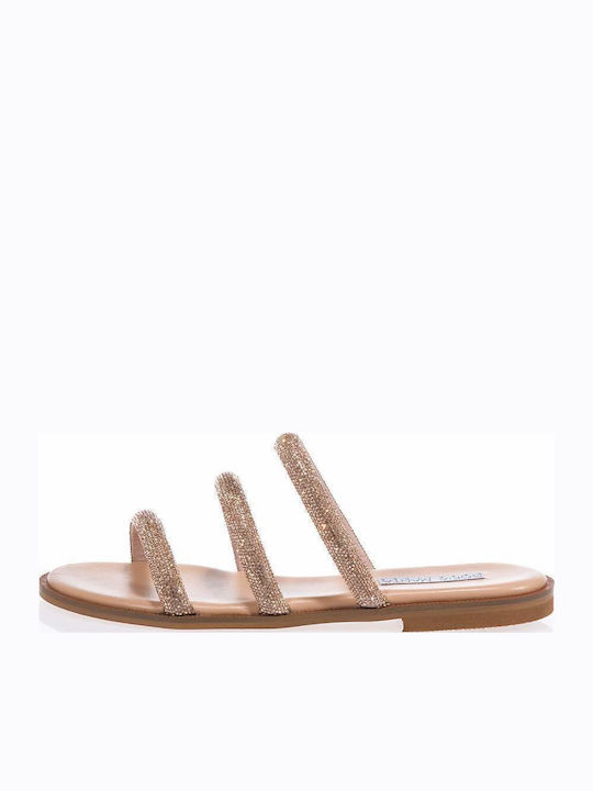 Sofia Manta Sm813 Peach Sandals Strass