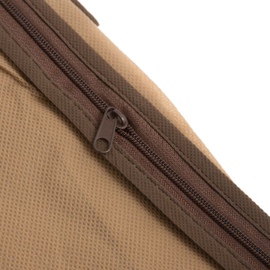 Stoff Aufbewahrungshülle für Kleidung in Beige Farbe 40x60x40cm 1Stück