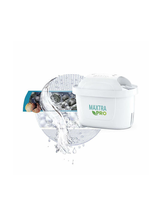 Brita Maxtra Κανάτα Σερβιρίσματος Πλαστική Grey με Φίλτρο 2400ml
