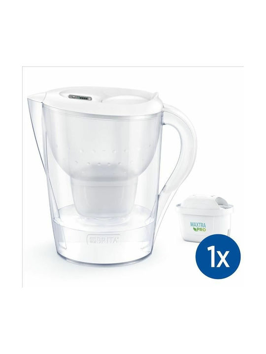 Brita Marella XL Plastic Jug White with Filter 3500ml