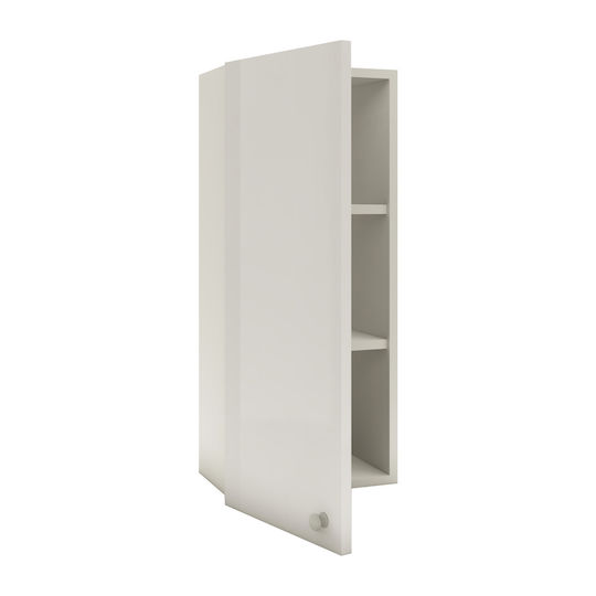 Zaria Cabinet de baie L30xA22xÎ72cm Alb