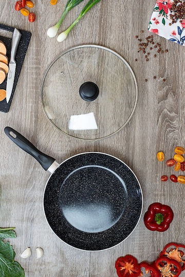 Edenberg Aluminum Pan with Lid with Non-Stick Coating 30cm
