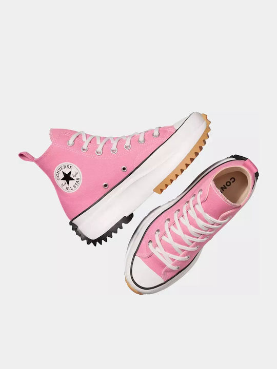 Run Star Hike Platform Γυναικεία Μποτάκια Ροζ
