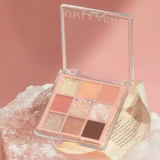 Палитра за очи Unleashia Glitterpedia #3 All Coralpink