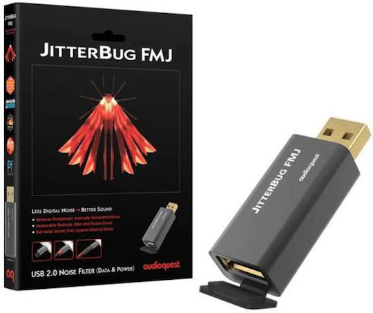 Audioquest JitterBug FMJ DAC with USB Input Black