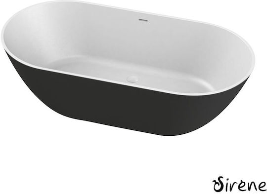 Sirene Cusco Acrylic Freestanding Bathtub with Hydromassage 165x85cm Sirene Cusco Acrylic Freestanding Bathtub with Hydromassage 165x85cm