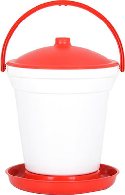 vidaXL Automatic Watering Can for Chickens and Poultry with Capacity 18lt 17.5x16.5x60cm.