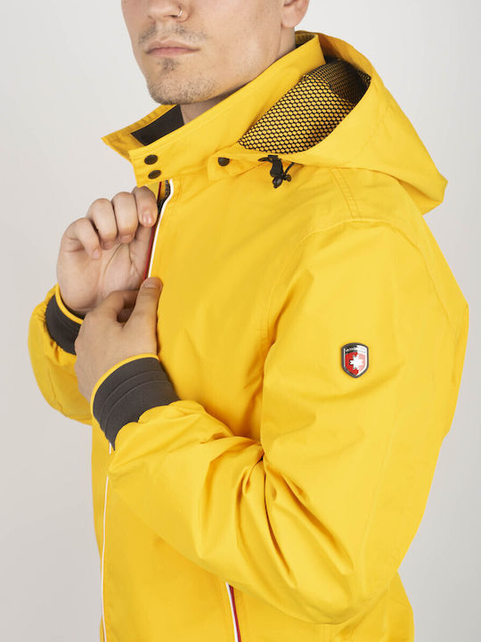 Winter Jacke Yellow
