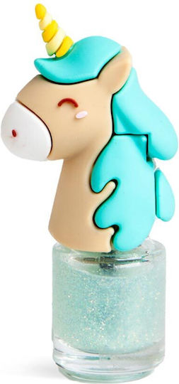 Martinelia Unicorn Children's Children's Nail Polish Pink-Purple-Light Blue-Green (Various Designs) 1pc