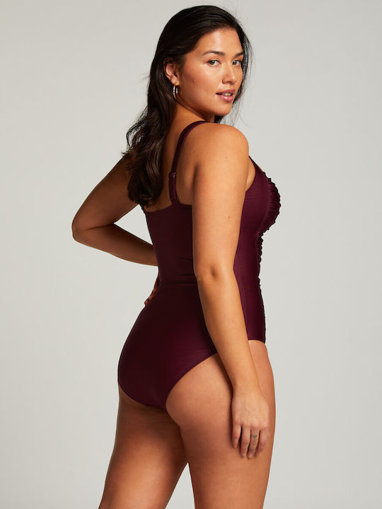 Costum de baie întreg Wine Berry