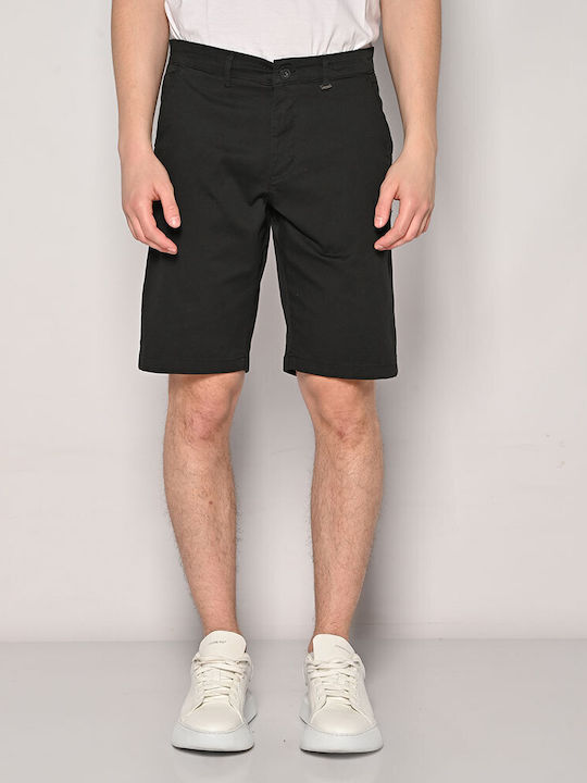 Brokers Jeans Herrenshorts Schwarz