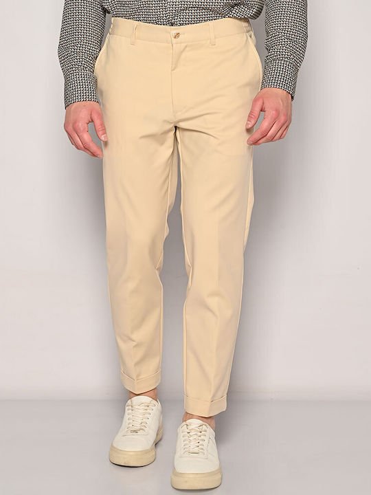 Sogo Men's Trousers Beige