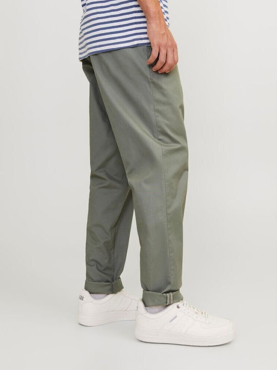 Jack & Jones Pantaloni pentru bărbați Chino Elastice cu Croială Tapered Ladi