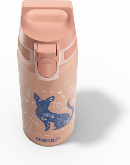 Sigg Παιδικό Παγούρι Αλουμινίου Non Spill Ροζ 600ml