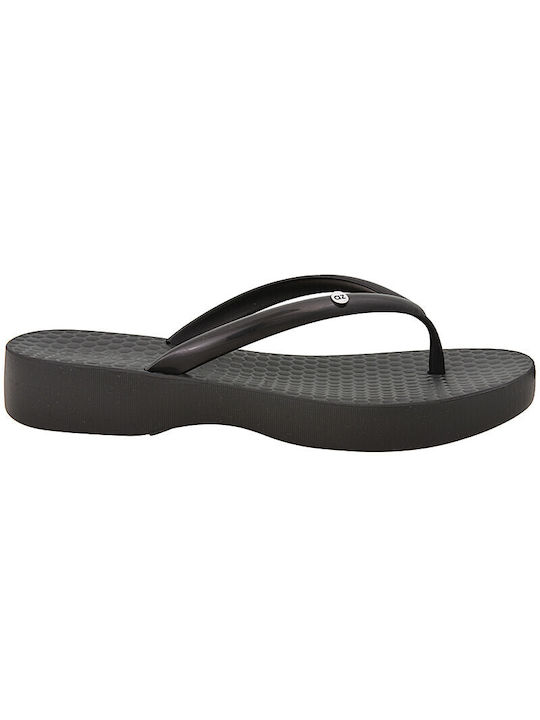 Women's Flip Flops Black 780-24176-BLK