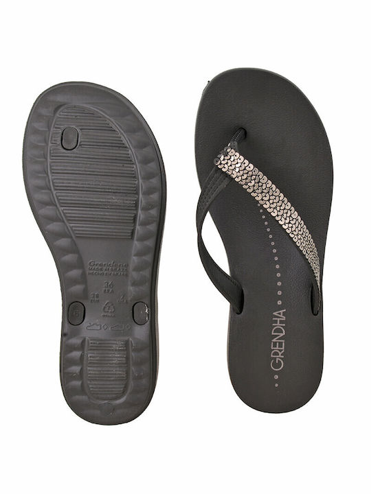 Frauen Flip Flops in Schwarz Farbe