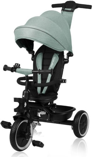 Lionelo Berry Convertible with Parental Handle for 9 Months Green Forest