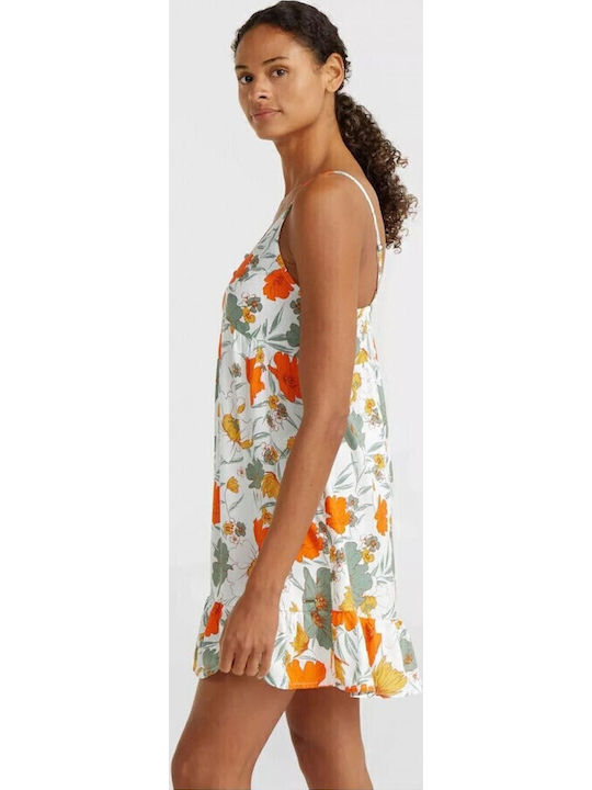 Sommer Mini Damenkleid Weiß