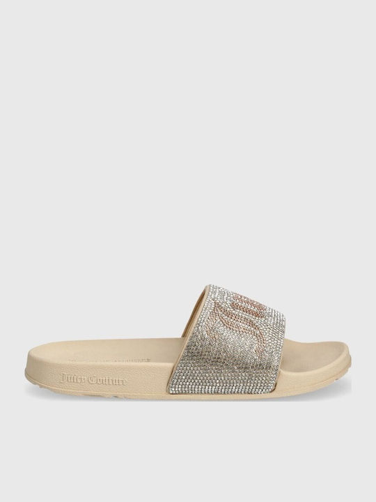 Juicy Couture Slides Μπεζ