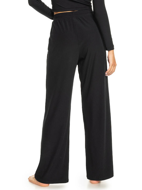 Roxy Pantaloni de trening pentru femei Bell Negru