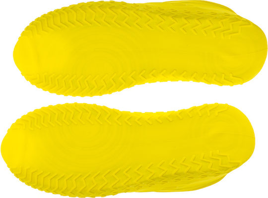 ikonka Schuhüberzüge Gelb