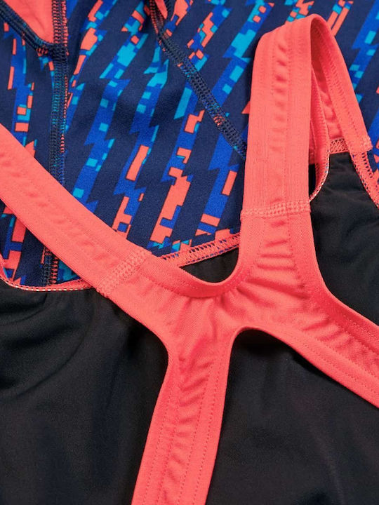 Speedo Παιδικό Μαγιό Ολόσωμο Bolt/cerulean Blue/flame Red