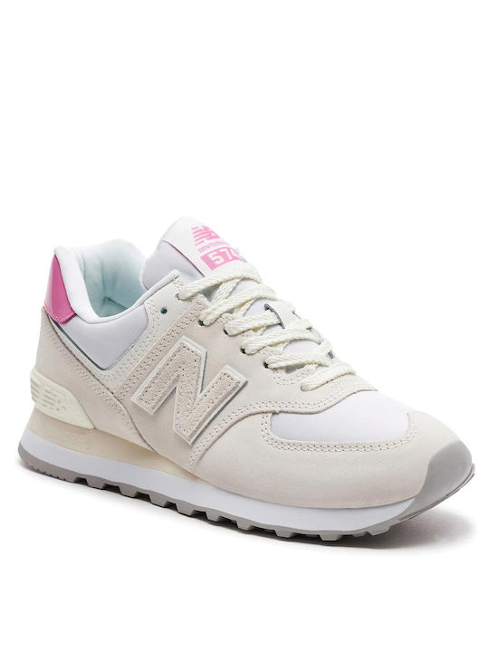 New Balance Sneakers Cloud White / Pink