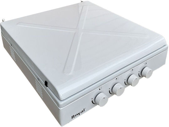 Neta Royal OC-39W Επιτραπέζια Εστία Υγραερίου με 4 Εστίες Λευκή