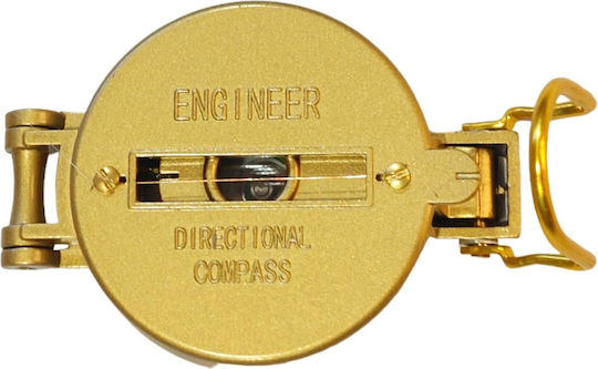 Nautical Compass Golden Solar Engineer Lesantic Directional Compass 7.5 Cm