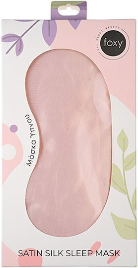 Satin Rosa Schlafmaske