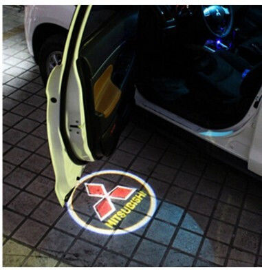 Mitsubishi Electric Proiectoare Ușă Mașină cu Logo Mitsubishi