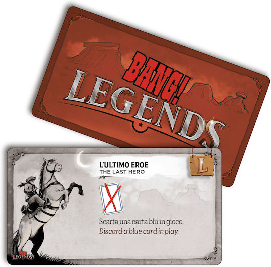 Game Expansion Bang! Legends for 4-7 Players 8+ Years Old (EN) Da Vinci Games