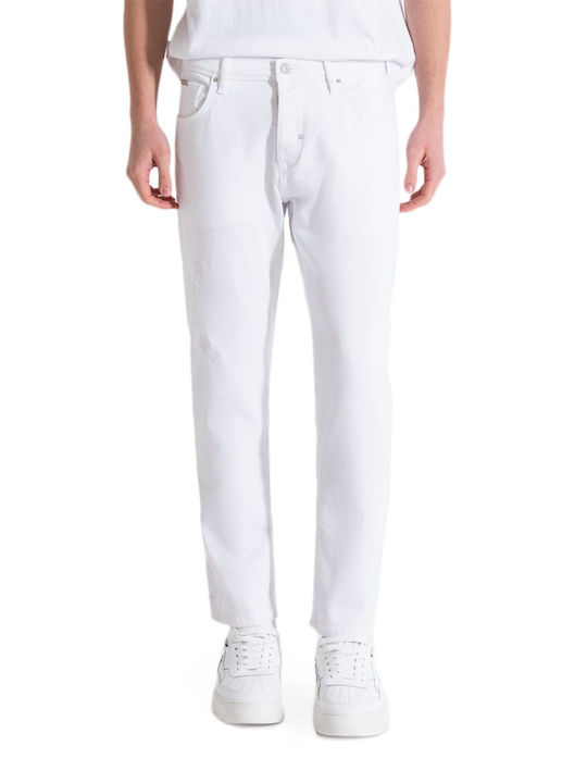 Antony Morato Men's Jeans Pants in Slim Fit White