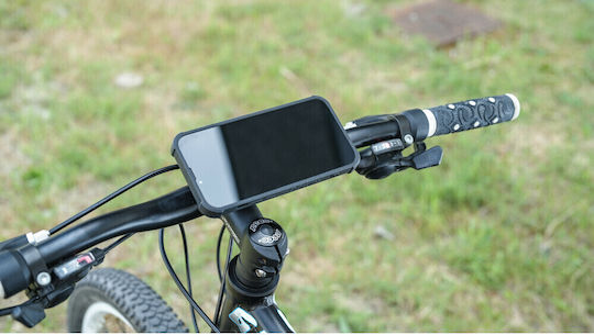 Lampa Titan Strap Motorcycle Cellphone Mount with Clip for Steering Wheel